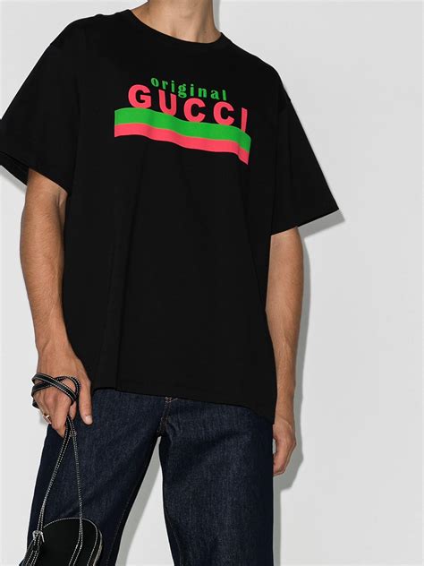 cheap designer gucci shirts|gucci graphic t shirt.